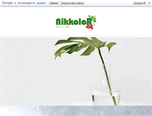 Tablet Screenshot of nikkolor.net